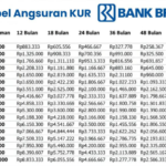 Simulasi Angsuran KUR BRI 2026 Pinjaman Rp 80 Juta, Cicilan per Bulannya Berapa?