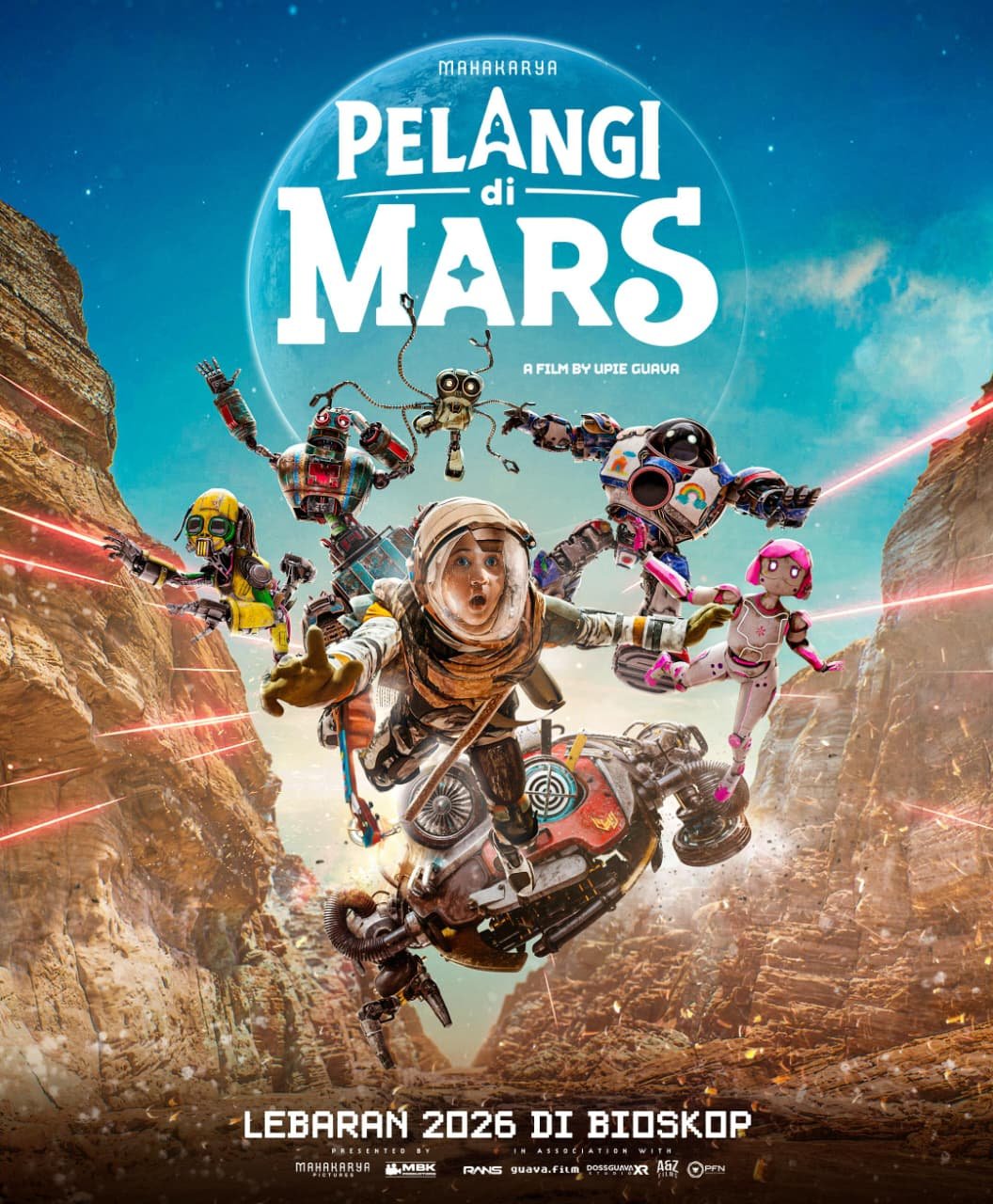 Poster film Pelangi di Mars