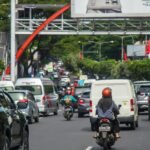 Arus lalu lintas masa libur pasca lebaran.