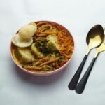 Ilustrasi lontong.