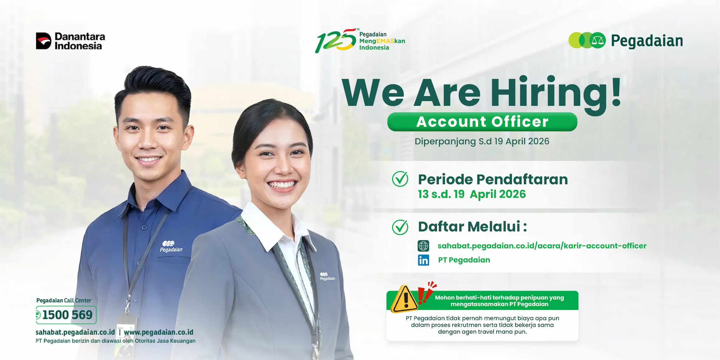Lowongan Pegadaian 2026