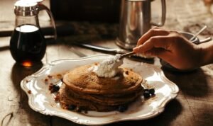 Ilustrasi pancake Oreo.