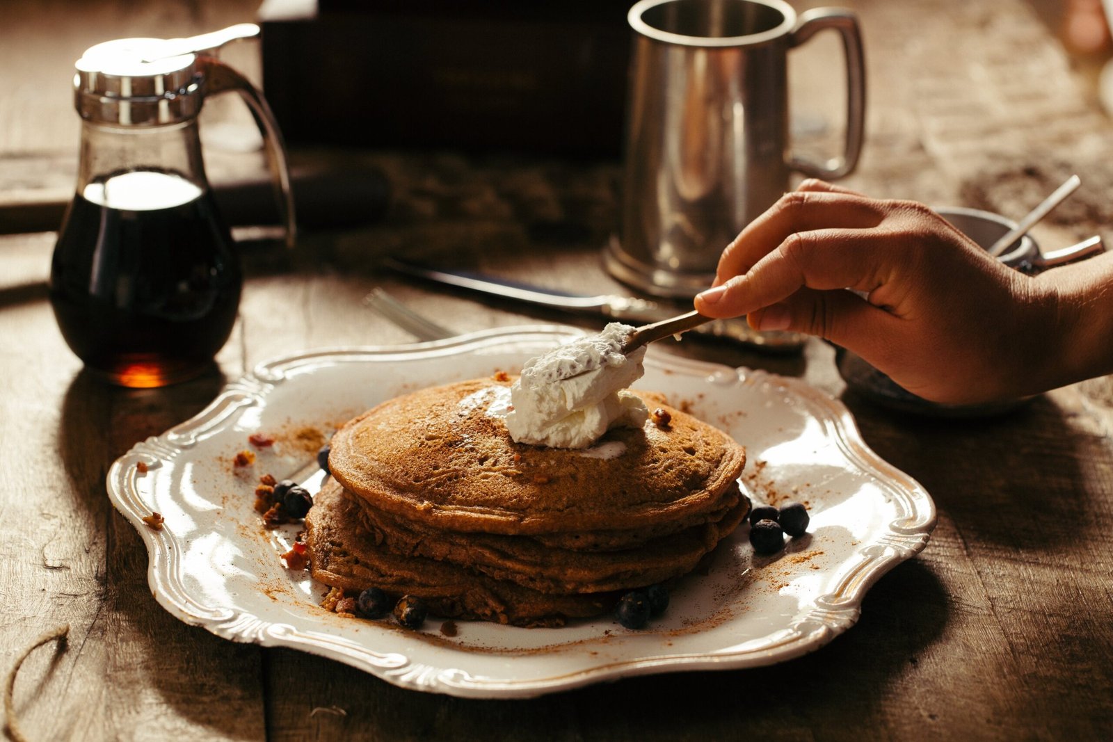 Ilustrasi pancake Oreo.