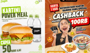 Promo makanan Hari Kartini 2026