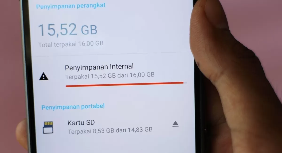 Memori HP Selalu Penuh? Ini Jenis Aplikasi yang Jadi Penyebabnya