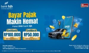 bank bjb Hadirkan Promo Cashback Bayar Pajak Kendaraan Lewat DIGI bank bjb