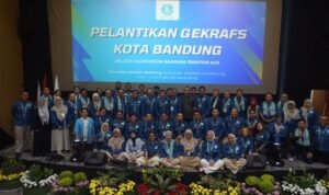 DPC GEKRAFS Kota Bandung Dikukuhkan, Siap Perkuat Ekosistem Ekonomi Kreatif dan UMKM