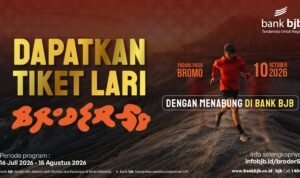 Taklukkan Padang Pasir Bromo, Raih Tiket BRODER50 Cukup dengan Menabung di bank bjb Taklukkan Padang Pasir Bromo, Raih Tiket BRODER50 Cukup dengan Menabung di bank bjb