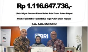 BRI Life melalui BRI Soekarno Hatta Serahkan Klaim AJK KPR Rp1,11 Miliar BRI Life melalui BRI Soekarno Hatta Serahkan Klaim AJK KPR Rp1,11 Miliar