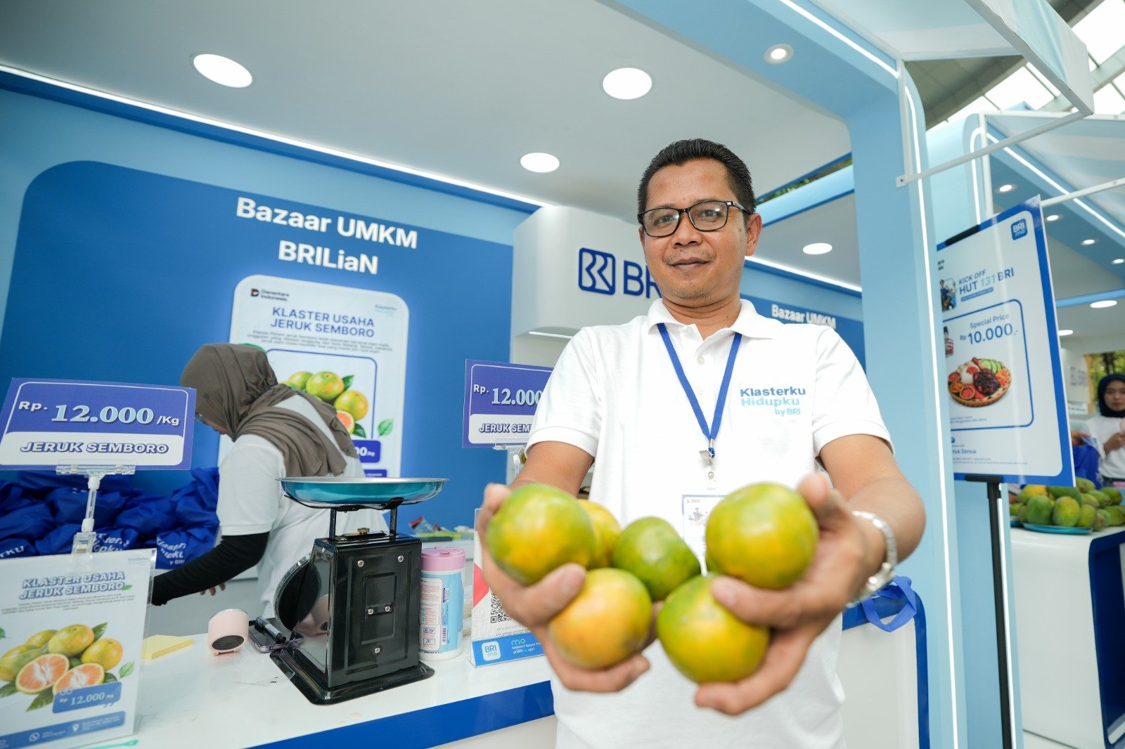 Antoni, petani Jeruk Semboro, Jember, Jawa Timur.